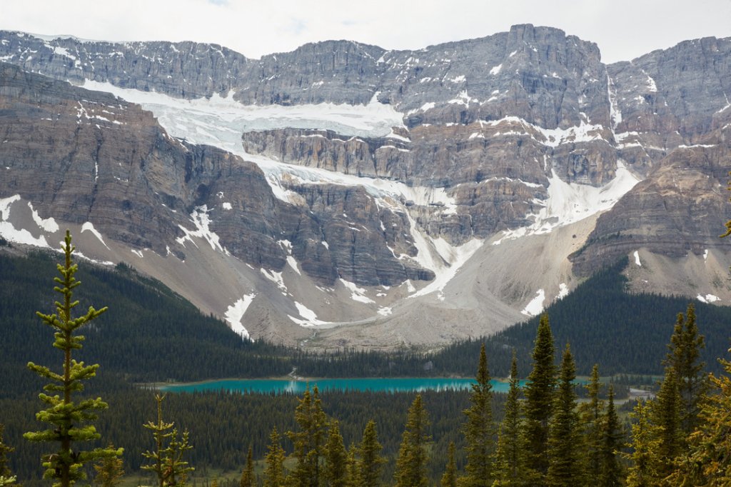 Hector Lake u. Crowfoot Glacier, Banff NP